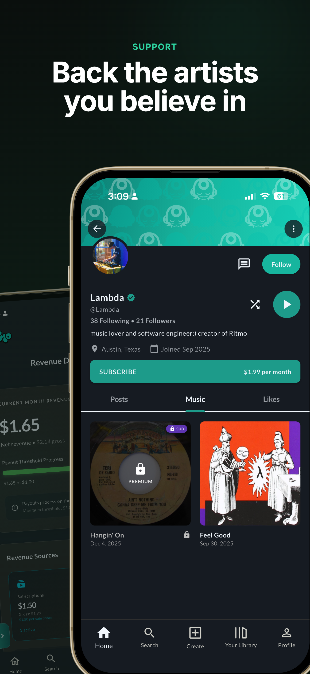 RITMO Creator Support